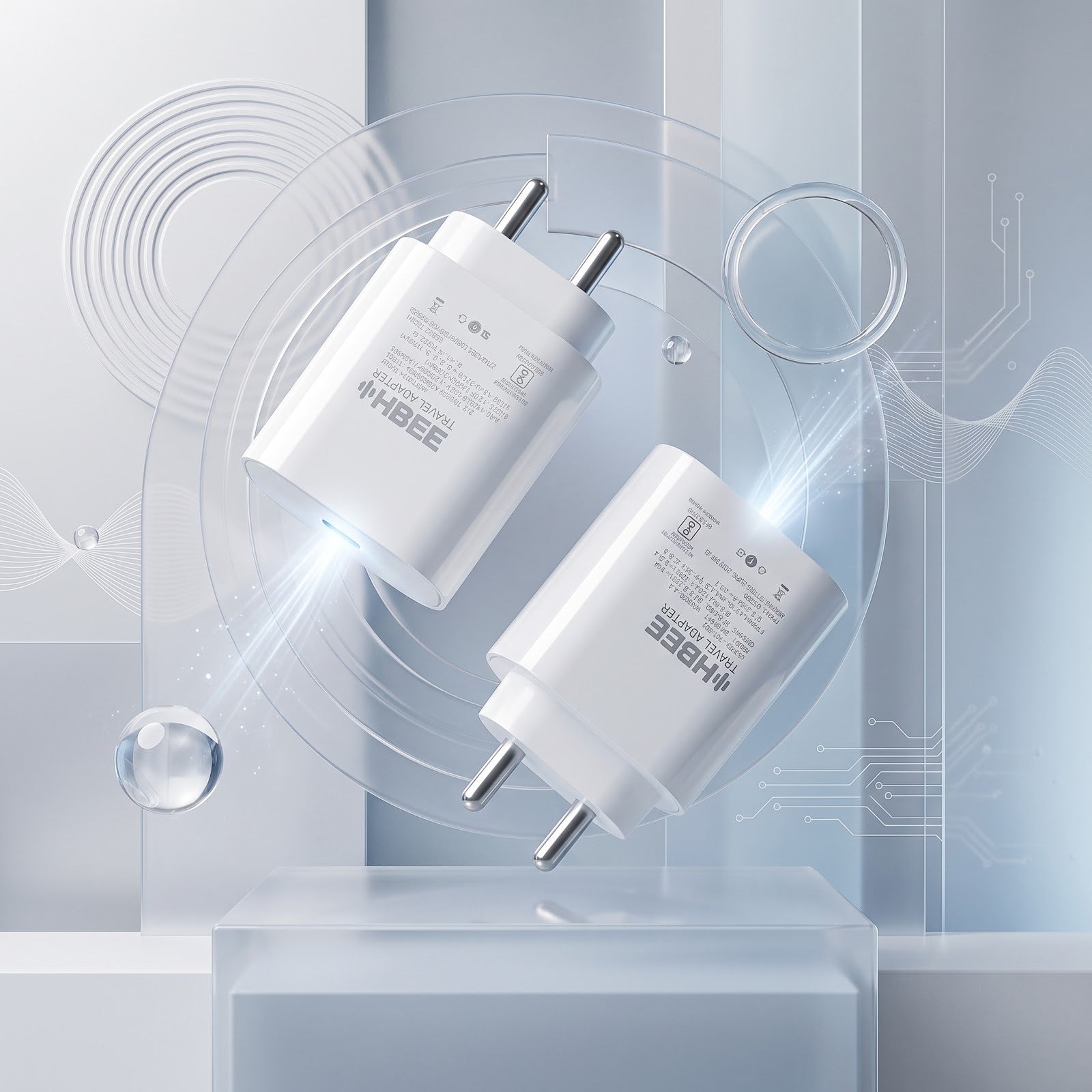 HBEE HB PD-003 45W USB-C Super Fast Charging Adapter with PPS (C to C)
