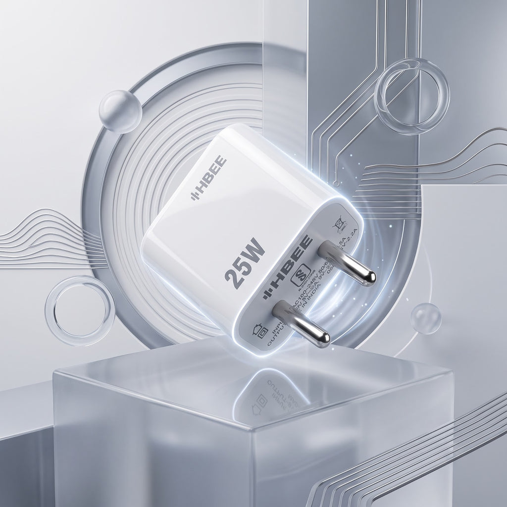 HBEE HB PD-001 25W USB-C Fast Charging Adapter (C to C)