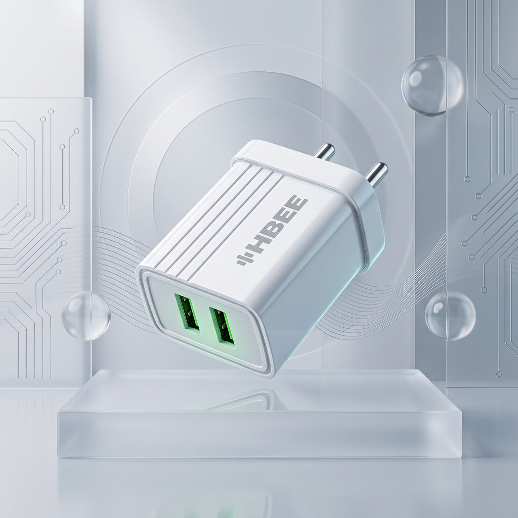 HBEE HBCH 008 20W Dual Port Fast Charger - Micro USB
