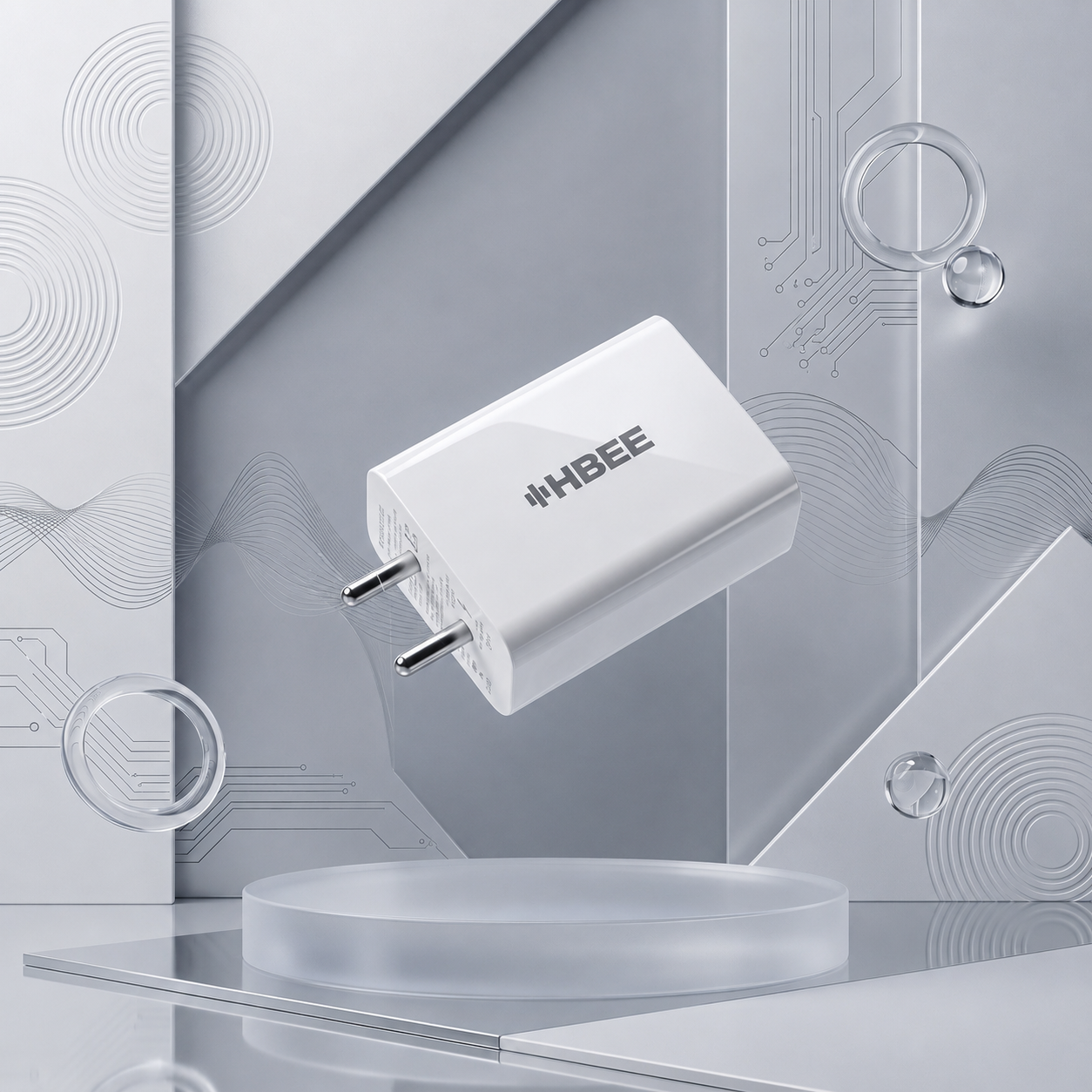 HBEE Flash Pro Charger (Type C) - 80W Super Fast Flash Charging with Cable