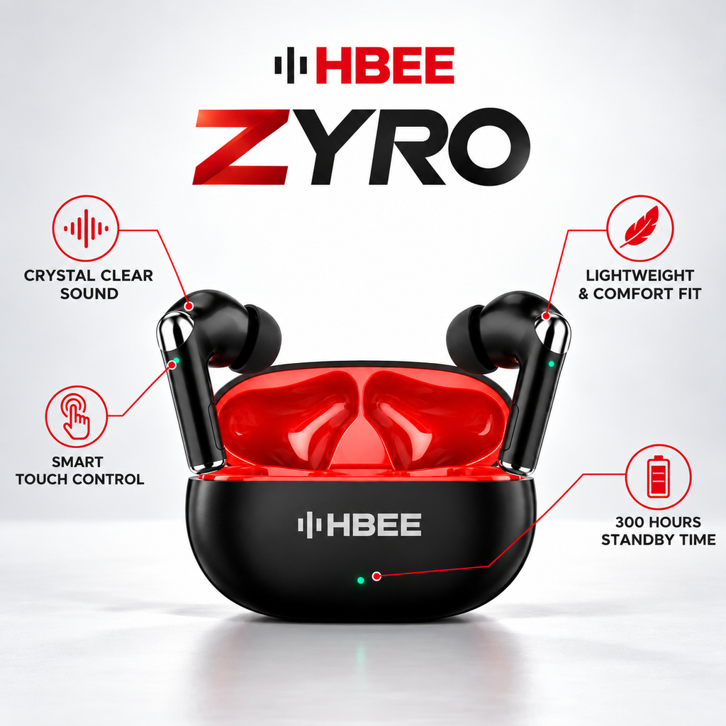 HBEE Zyro Wireless Earbuds