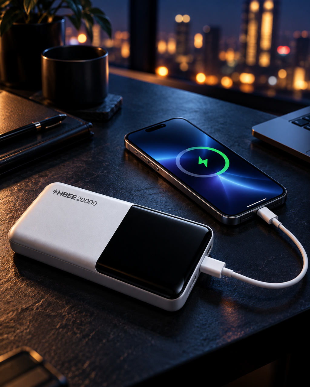 HBEE Hyper Bolt PD 20000mAh Power Bank, 22.5W Fast Charging