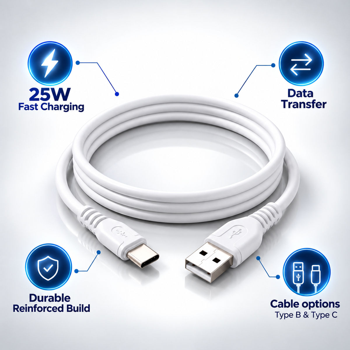 HBEE HBC 012 charging cable features